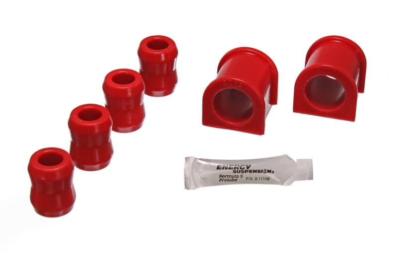 Energy Suspension Sway Bar Bushings Red Hyper-Flex Polyurethane - Image 2