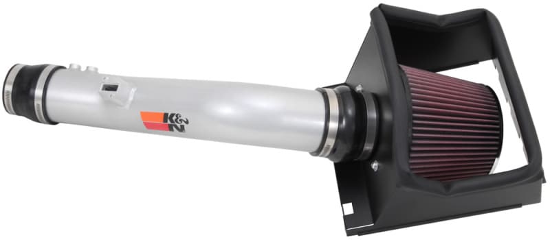 K&N Engineering Cold Air Intake for Chevy C6 77-2585KS Mandrel-Bent Aluminum