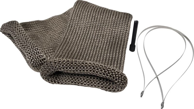 DEI Titanium Exhaust Wrap 24in for 4in Tube High-Temp 1800°F Sleeve