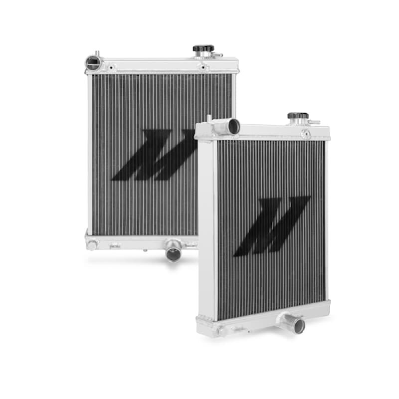 Mishimoto Aluminum Radiator for Mitsubishi Lancer Evolution 7/8/9 Half-Size Core - Image 2