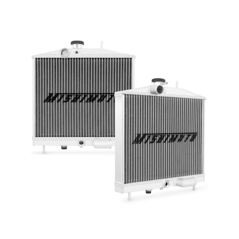 Mishimoto Radiator for EG Civic K-Series Swap Half-Size Aluminum Drop-In - Image 2