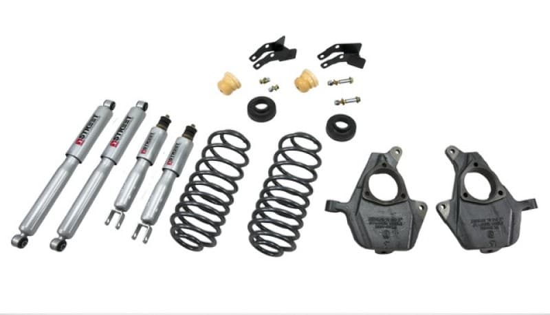 Belltech Lowering Kit for Sport Truck SUV with SP Street Performance Shocks