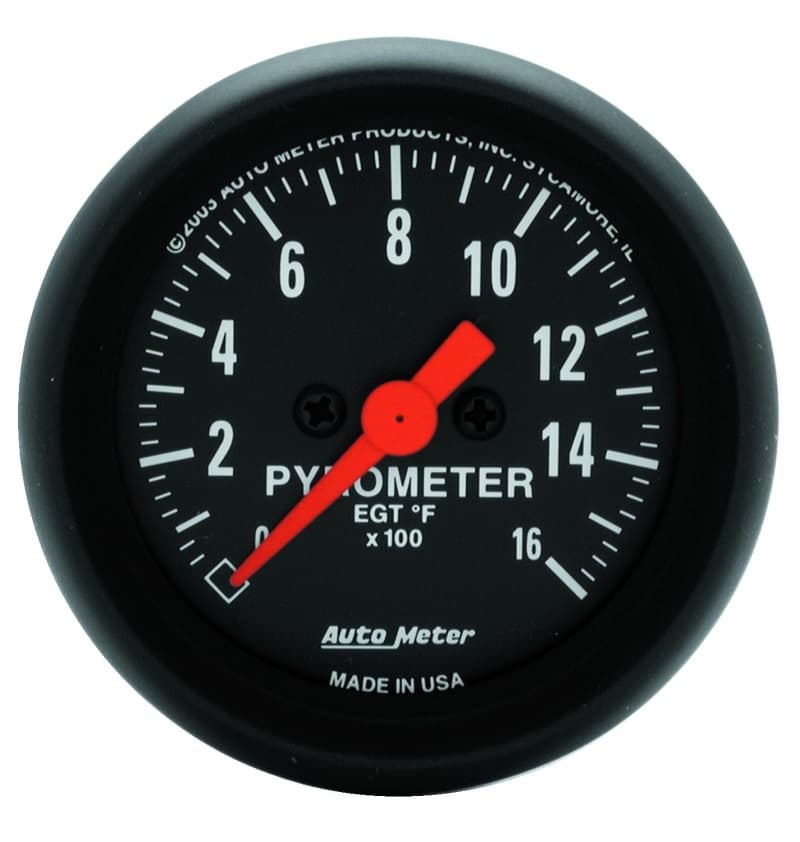 AutoMeter Digital Exhaust Temperature Gauge with Type K Thermocouple - Image 2