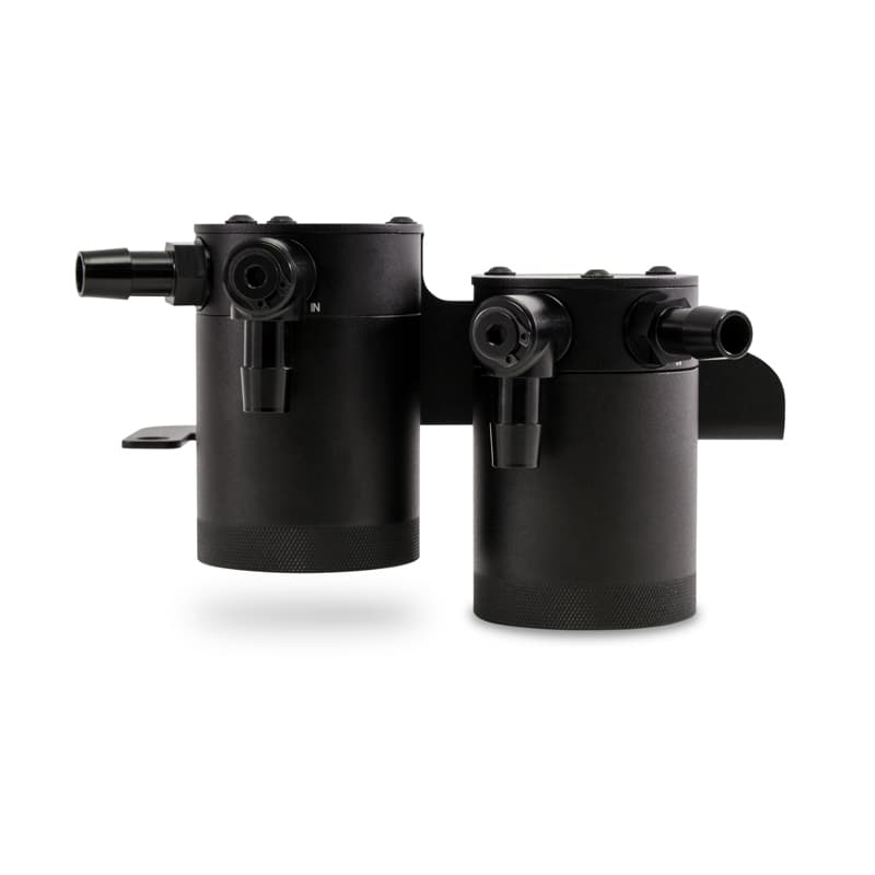 Mishimoto Baffled Oil Catch Can Kit for Infiniti G37 VQ37 Dual-Can Setup - Image 2