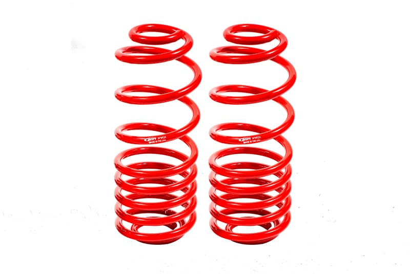 BMR Suspension Lowering Springs for 2002-2009 Trailblazer Chrome Silicon Wire