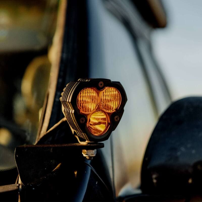 KC HiLiTES FLEX LED Replacement Lens for FLEX ERA 3 Performance Yellow Combo ... - Image 3