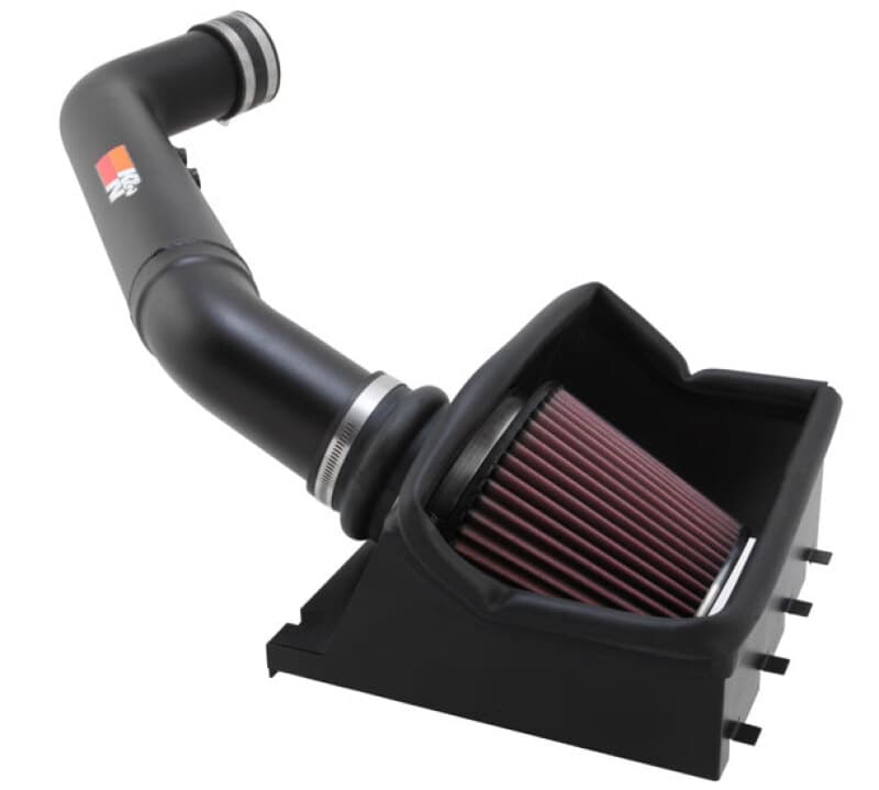 K&N Engineering Cold Air Intake for Chevy C6 77-2582KTK Mandrel-Bent Aluminum - Image 2