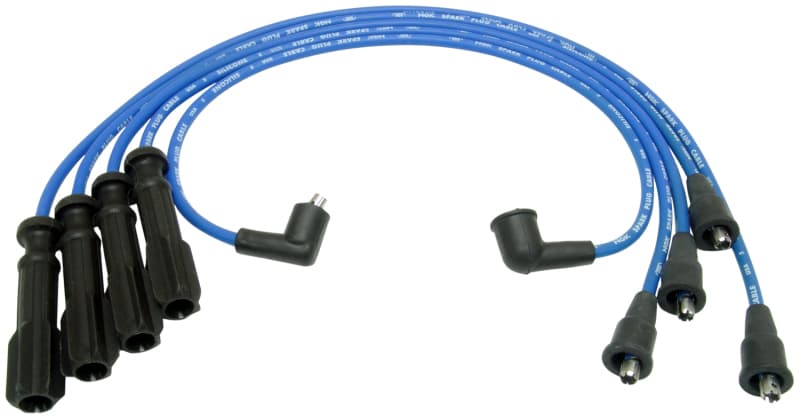 NGK Spark Plug Wire Set Ultra-Low Resistance High-Temp Silicone Jacket