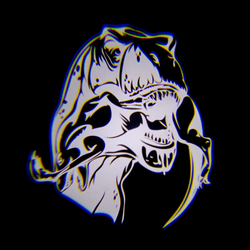 ORACLE Lighting GOBO T-REX LED Logo Puddle Lights for Vehicle Doors High-Powe... - Image 2