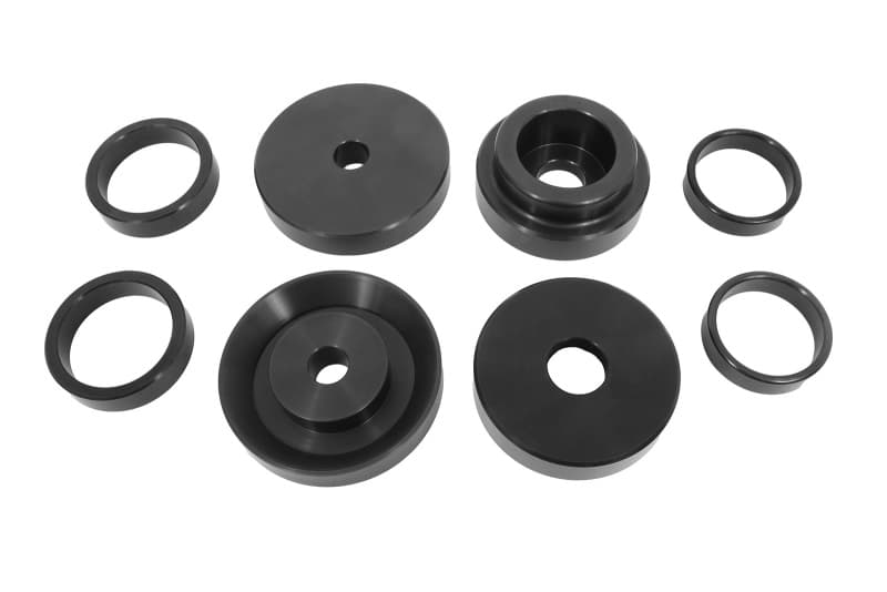BMR Suspension Rear Cradle Lockout Bushing Kit for 2008-2018 Challenger Black