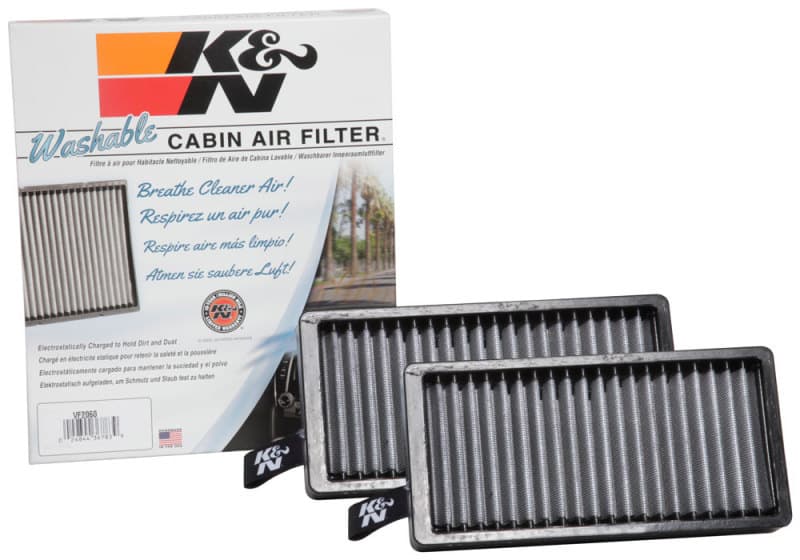 K&N Engineering Cabin Air Filter Washable High-Flow Synthetic Material - Image 4