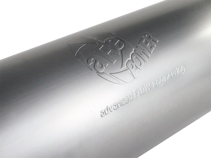 aFe Universal Muffler Aluminized or 409 Stainless Steel Performance Exhaust - Image 2