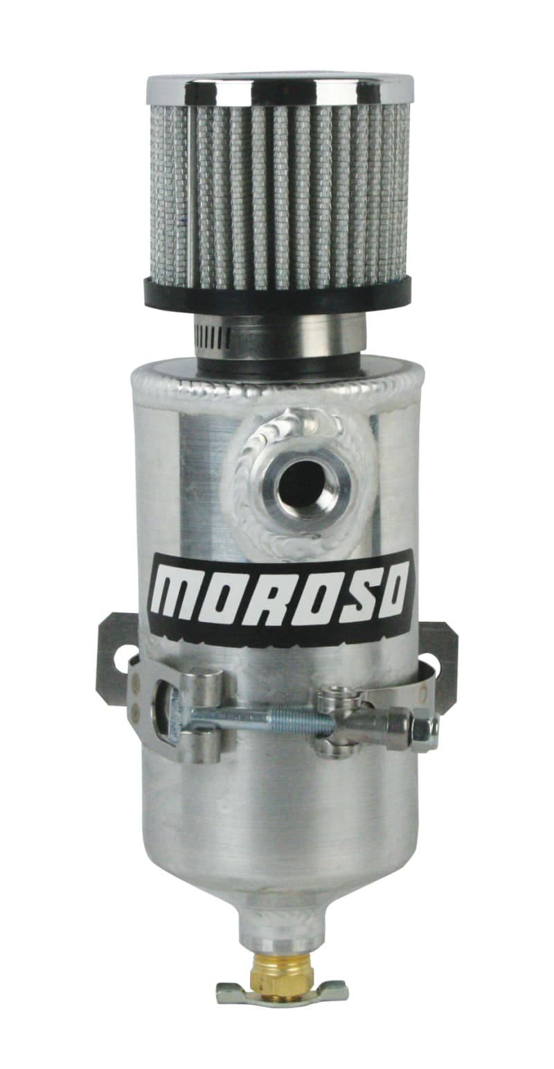 Moroso Catch Can Breather Tank Two 3/8 NPT Female Fittings Aluminum