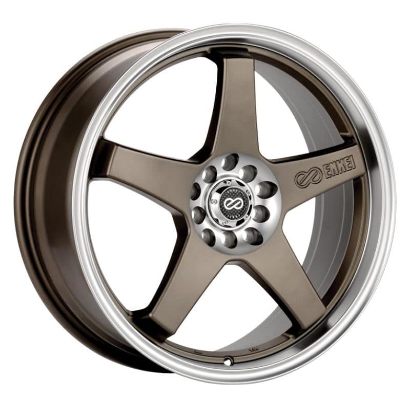 Enkei EV5 17x7 4x100/114.3 38mm Offset Matte Bronze Wheel