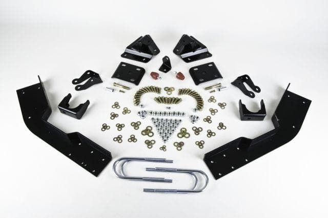 Belltech Rear Axle Flip Kit for Trucks with Leaf Springs Steel Powder Coated - Image 3