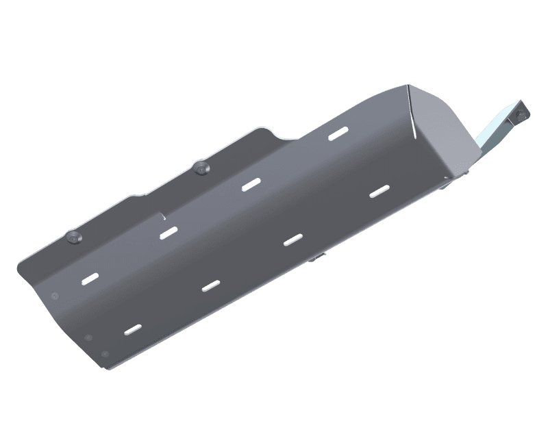 Artec Industries Exhaust Skid for 21-25 Jeep Wrangler JL Rubicon JLU 3.6L 2.0...