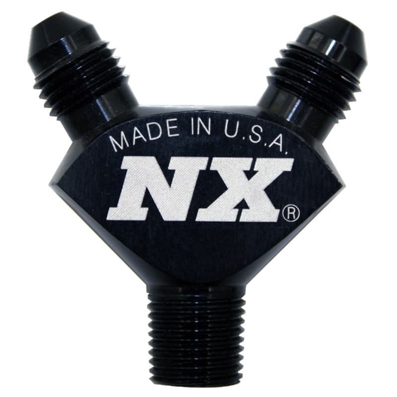 Nitrous Express Pure-Flo Y Fitting 6061-T6 Billet Turbulence-Free - Image 2