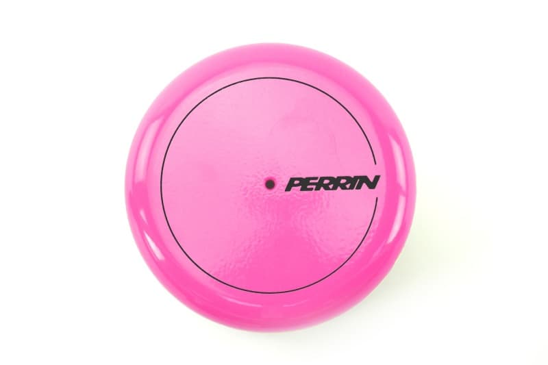 Perrin Performance Oil Filter Cover for Subaru WRX & BRZ/FR-S/86 Hyper Pink - Image 2