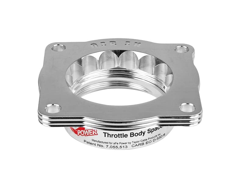 aFe Silver Bullet Throttle Body Spacer for Improved Airflow T-6061 Billet Alu... - Image 4