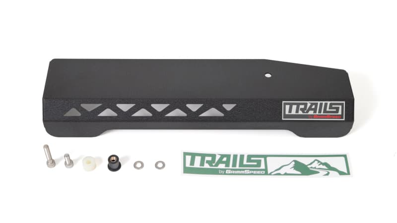 GrimmSpeed TRAILS Pulley Cover for 2020+ Subaru Outback NA Black - Image 5