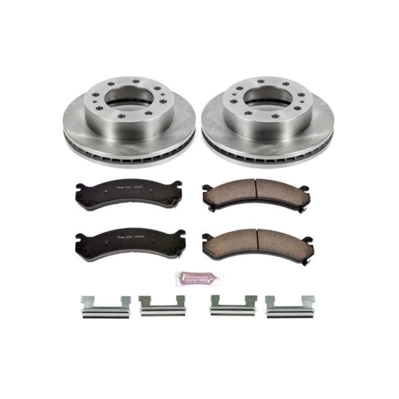 PowerStop Autospecialty Brake Kit with Z17 Ceramic Pads and Rotors