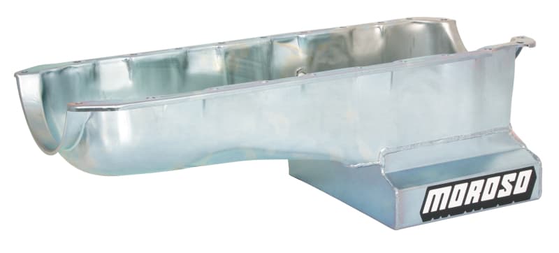 Moroso Oil Pan for Chevrolet Big Block Mark IV GM A Body 6qt Deep Wet Sump Steel