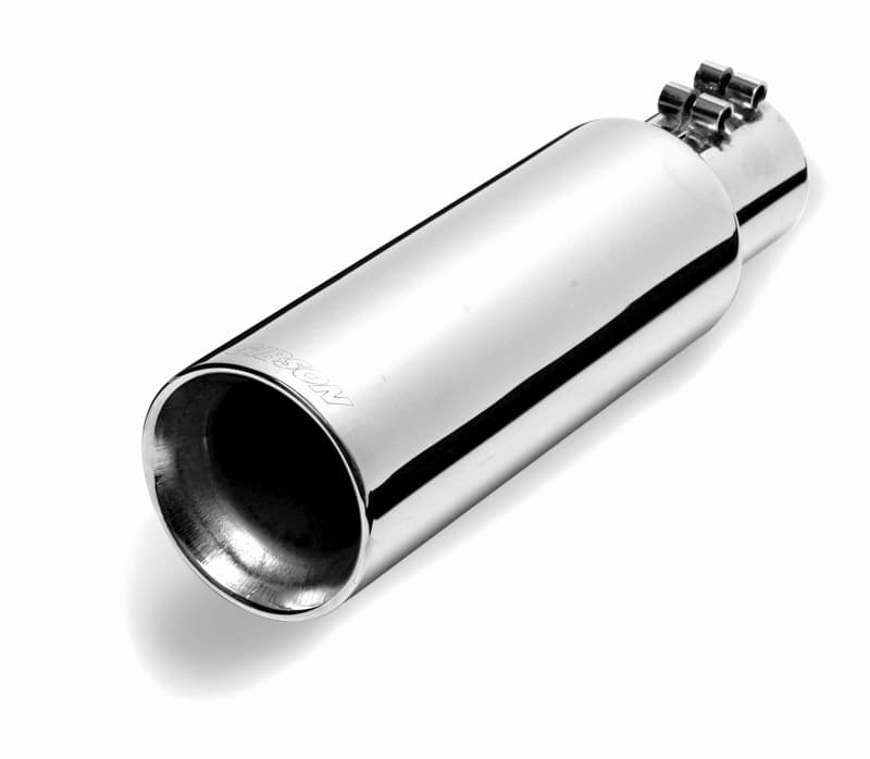 Gibson Exhaust Tip Dual Wall Stainless Steel Polished with Clampless Connection