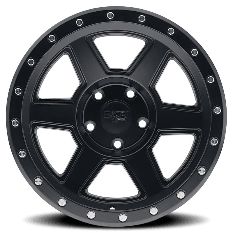 Dirty Life 9315 Compound 17x9 6x139.7 106mm Hub Matte Black Wheel - Image 3