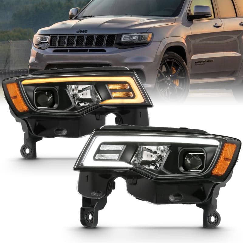 ANZO LED Projector Headlights for Chevy C6 111418