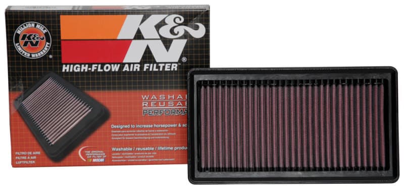 K&N Engineering Drop-In Air Filter Washable Reusable High-Flow 33-5103 - Image 3