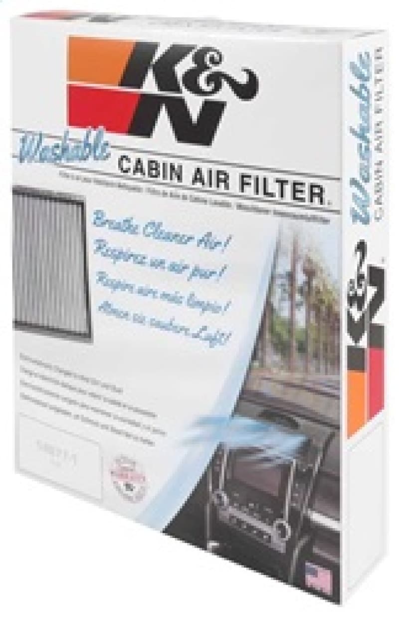 K&N Engineering Cabin Air Filter Washable High-Flow Synthetic Material - Image 4