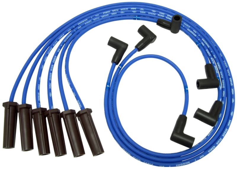 NGK Spark Plug Wire Set Ultra-Low Resistance High Temp Silicone Jacket