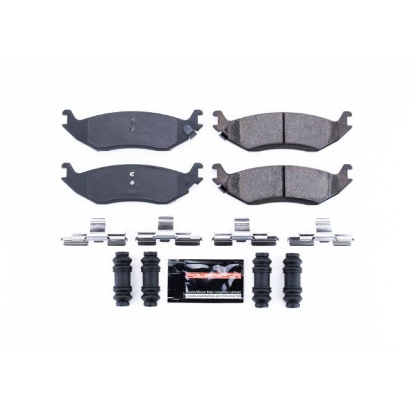 PowerStop Z23 Evolution Ceramic Brake Pads for Chevy C6 Carbon-Fiber Infused