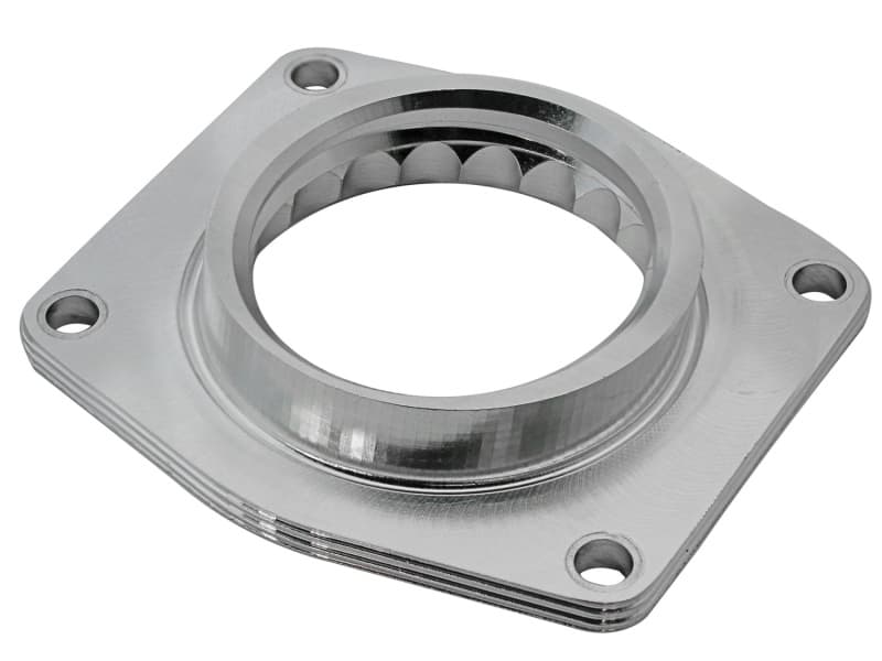 aFe Silver Bullet Throttle Body Spacer for GM 1500 Aluminum 6061-T6 - Image 4