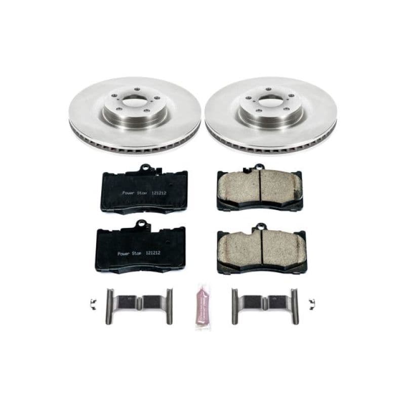 PowerStop Autospecialty Brake Kit with Z17 Ceramic Pads and Rotors