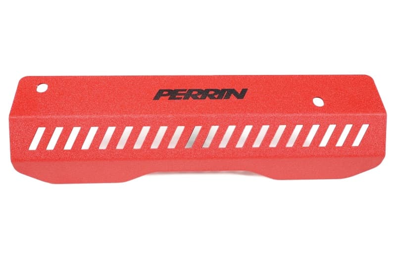 Perrin Performance Pulley Cover for 2022-2025 Subaru WRX Red Short - Image 2