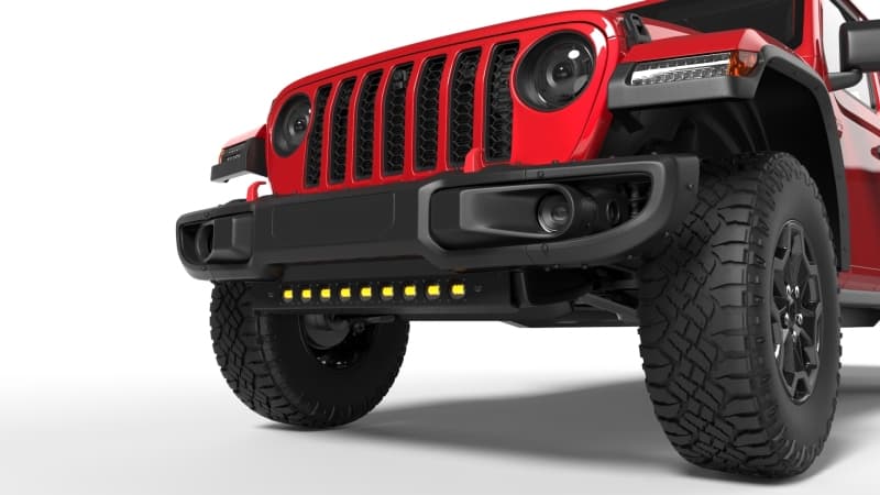ORACLE Lighting Skid Plate for Jeep Wrangler JL Gladiator JT with 9x15W LED L... - Image 3