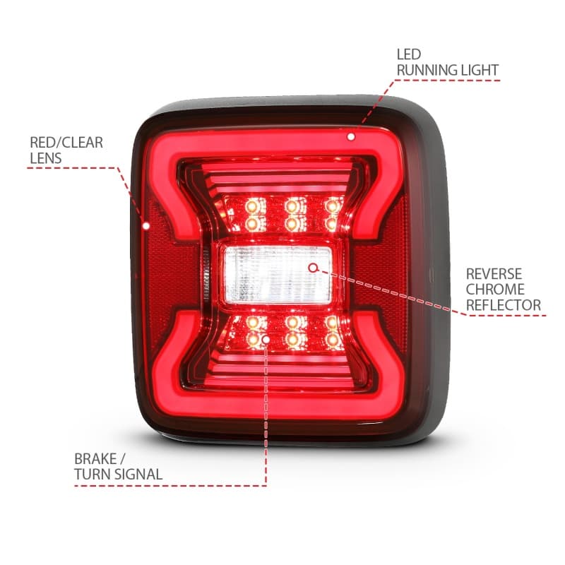 ANZO LED Taillights for Chevy C6 100% Street Legal - Image 5