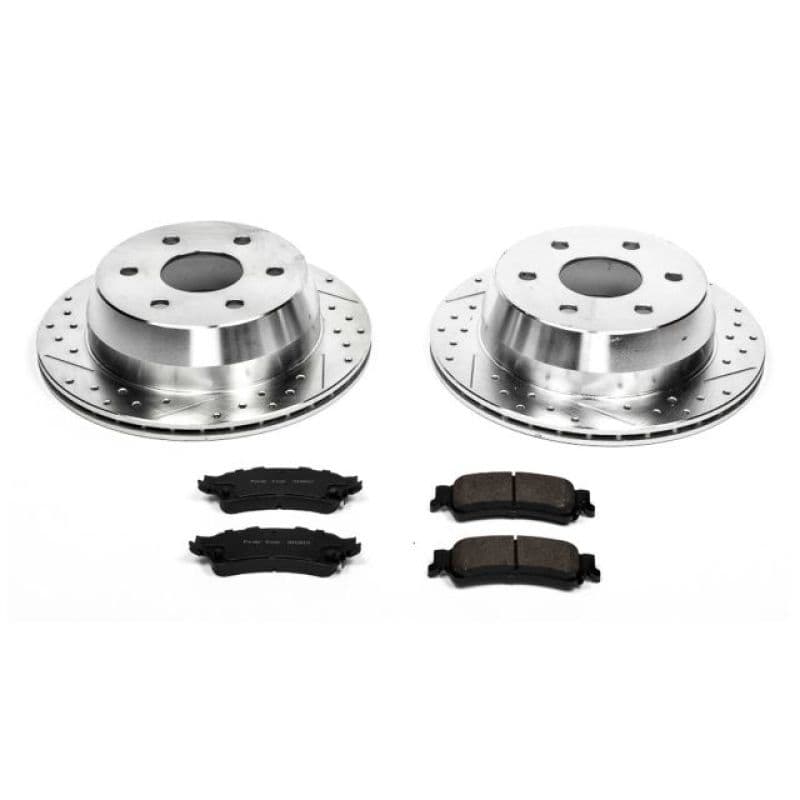PowerStop Z23 Evolution Brake Kit for Daily Driver Carbon-Fiber Ceramic Pads