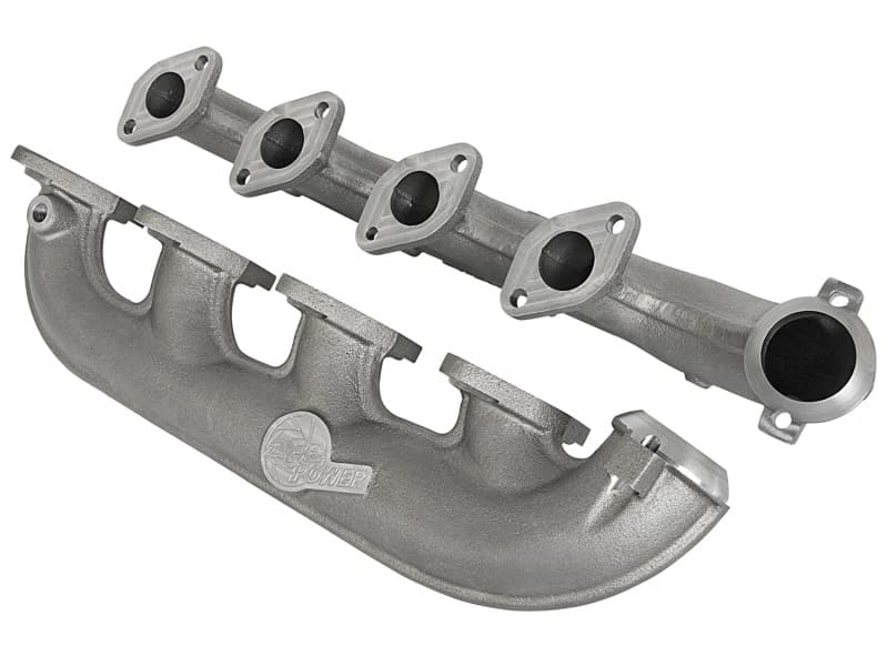 aFe Bladerunner Exhaust Manifold for Chevy C6 with Machined Ports & EGT Probe