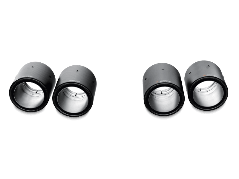 Akrapovic Tail Pipe Set - Carbon - Image 2