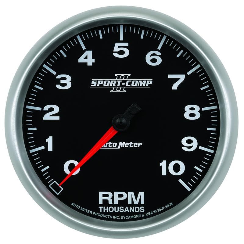 AutoMeter Digital Stepper Motor Oil Pressure Gauge with Peak Recall - Image 3