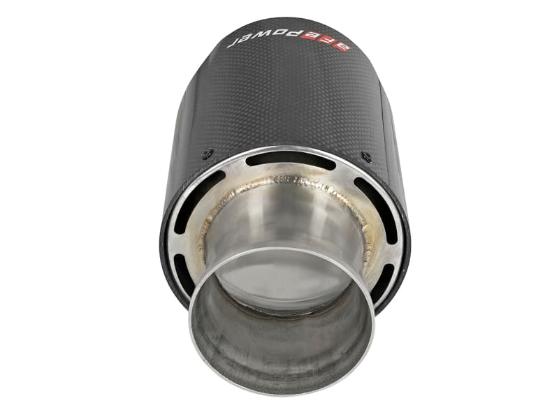 aFe Mach Force-Xp 4-1/2" Carbon Fiber Exhaust Tip for Dodge Charger/Hellcat V... - Image 3