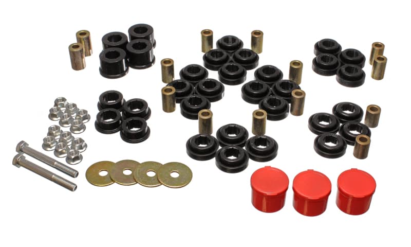 Energy Suspension Control Arm Bushings Hyper-Flex Polyurethane Front & Rear - Image 4