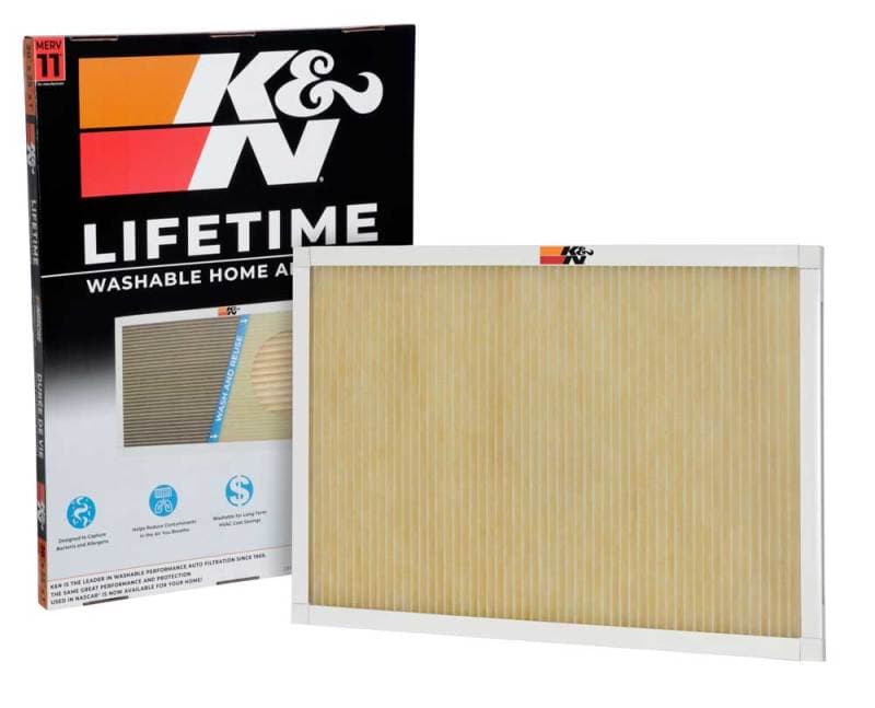K&N Engineering HVAC Air Filter MERV 11 Washable Reusable Pleated Synthetic - Image 3