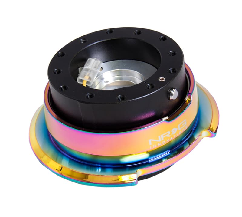 NRG Quick Release Gen 2.8 Black Body Neochrome Ring