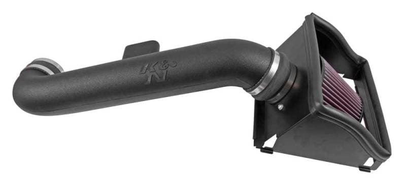 K&N Engineering 57 FIPK Air Intake for Chevy C6 HDPE Tube High-Flow Filter - Image 2