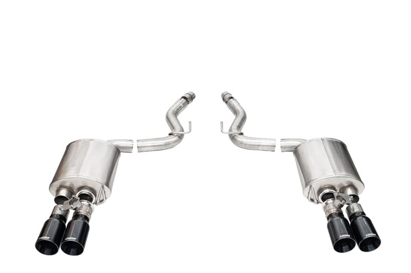 CORSA Performance Axle-Back Exhaust for 2024 Mustang GT 3.0" Valved 304SS