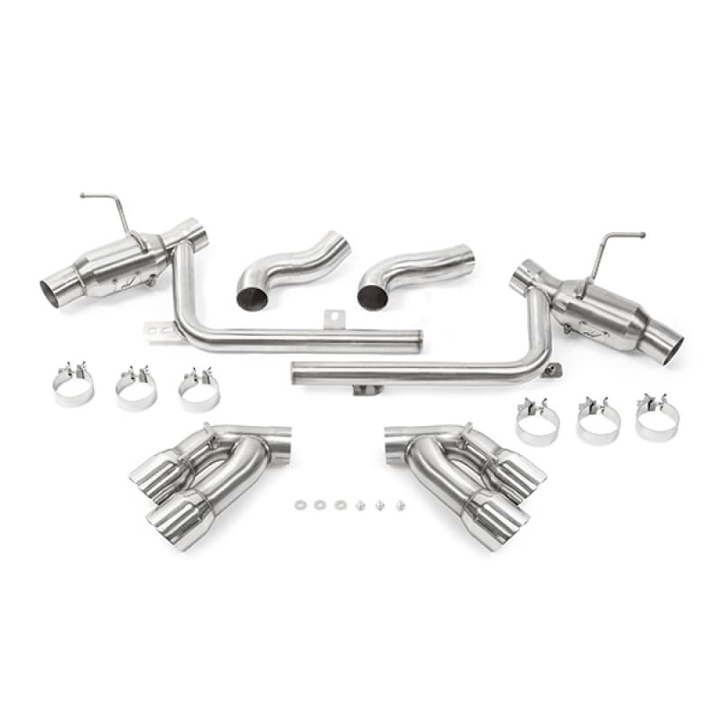 Mishimoto Axle-back Exhaust for Chevy Camaro SS 2016-2024 Quad-Tip Pro - Image 2