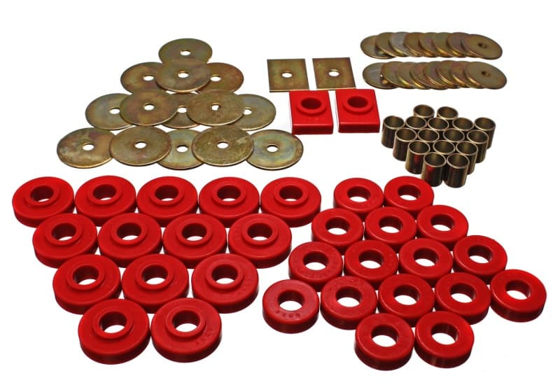 Energy Suspension Body Mounts Hyper-Flex Polyurethane for Truck Cab and Bed A... - Image 2